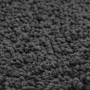 Alfombra Shaggy Antideslizante Gris oscuro 90 x 90 cm PP