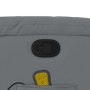 Sillón de masaje reclinable cuero sintético gris