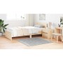 Alfombra Shaggy Antideslizante Gris 120 x 120 cm PP