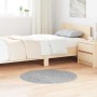 Alfombra Shaggy Antideslizante Gris 90 x 90 cm PP