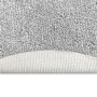 Alfombra Shaggy Antideslizante Gris 160 x 160 cm PP