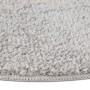 Alfombra Shaggy Antideslizante Gris 160 x 160 cm PP