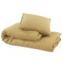 Taupegraues Bettbezug-Set aus Baumwolle, 135 x 200 cm von vidaXL, Bettbezüge - Ref: Foro24-136134, Preis: 29,02 €, Rabatt: %