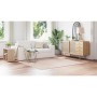 Alfombra Shaggy Antideslizante Crema 200 x 200 cm PP