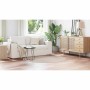 Alfombra Shaggy Antideslizante Crema 160 x 160 cm PP