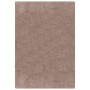 Alfombra Shaggy Antideslizante Marrón 80 x 150 cm PP