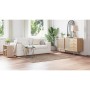 Alfombra Shaggy Antideslizante Marrón 140 x 200 cm PP