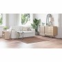 Alfombra Shaggy Antideslizante Marrón 160 x 160 cm PP