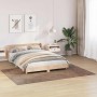 Alfombra Shaggy Antideslizante Marrón 160 x 230 cm PP