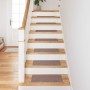 Alfombrillas Antideslizantes para Escalera 15 pcs Marrón claro