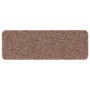 Alfombrillas Antideslizantes para Escalera 15 pcs Marrón