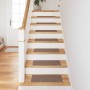 Alfombrillas Antideslizantes para Escalera 15 pcs Marrón