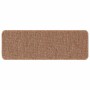 Alfombrillas Antideslizantes para Escalera 15 pcs Amarillo