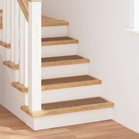 Alfombrillas Antideslizantes para Escalera 15 pcs Amarillo