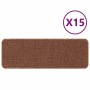 Alfombrillas Antideslizantes para Escalera 15 pcs Amarillo