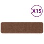 Alfombrillas Antideslizantes para Escalera 15 pcs Amarillo