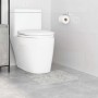 Estera de baño Gris 50 x 50 cm Polipropileno