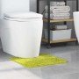 Alfombra antideslizante para baño con corte para inodoro Verde en Alfombras y esterillas de baño | Comprar online en Foro24