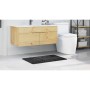 Estera de baño Gris oscuro 60 x 90 cm Polipropileno