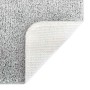 Estera de baño 2 pcs Gris 50 x 50 cm Polipropileno