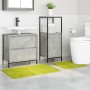 Estera de baño 2 pcs Verde claro 50 x 50 cm Polipropileno