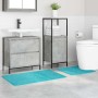 Estera de baño 2 pcs Tuquesa 50 x 50 cm Polipropileno