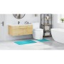 Estera de baño 2 pcs Tuquesa 50 x 50 cm Polipropileno