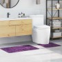 Estera de baño 2 pcs Morado 50 x 50 cm Polipropileno