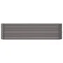 Steel powder-coated gray planter bed 260x40x68 cm by vidaXL, Pots and planters - Ref: Foro24-318904, Price: 82,85 €, Discount: %