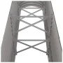 Pflanzgefäß Blumenbeet Stahl Pulverbeschichtung grau 260x40x68 cm von vidaXL, Töpfe und Pflanzgefäße - Ref: Foro24-318904, Pr...