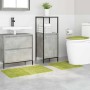 Conjunto de alfombra de baño antideslizante 3 pcs Verde