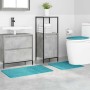 Conjunto de alfombra de baño antideslizante 3 pcs Tuquesa
