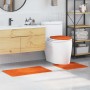Conjunto de alfombra de baño antideslizante 3 pcs Naranja