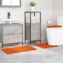 Conjunto de alfombra de baño antideslizante 3 pcs Naranja