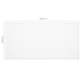 Protector de mesa PVC transparente 200x100 cm 1,6 mm