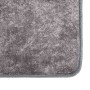 Alfombra lavable antideslizante gris 150x230 cm