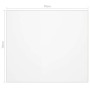 Protector de mesa PVC mate 70x70 cm 1,6 mm