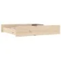 Bed drawers 2 units solid pine wood by vidaXL, Beds and accessories - Ref: Foro24-814974, Price: 94,45 €, Discount: %