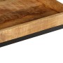 Mesa lateral Marrón 45 x 45 x 45 cm madera maciza de mango