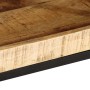 Mesa lateral Marrón 55 x 55 x 45 cm madera maciza de mango