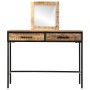 Mesa de tocador Marrón 100 x 40 x 120 cm Madera maciza de Mango
