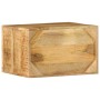 Armario de Noche Marrón 40 x 30 x 25 cm Madera maciza de Mango