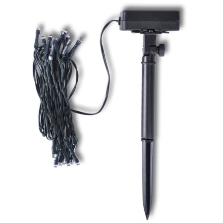 Solar LED Cadena 24 Luces 3,8M 2 Piezas en Luces de Navidad | Comprar online en Foro24