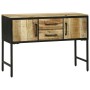 Mesa Consola Marrón 100 x 35 x 70 cm madera maciza de mango