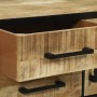 Mesa Consola Marrón 100 x 35 x 70 cm madera maciza de mango