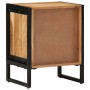 Armario de Noche Marrón 40 x 30 x 50 cm Madera maciza de Acacia