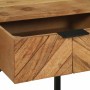 Armario de Noche Marrón 40 x 35 x 50 cm Madera maciza de Acacia