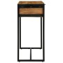 Mesa Consola Marrón 90 x 35 x 75 cm madera maciza de mango