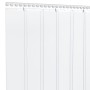 Rollo de cortina de tiras PVC 1,6mm x 200mm 25 m