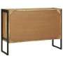 Aparador Marrón 100 x 30 x 75 cm Madera maciza de Acacia